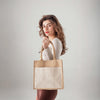 Medium Easy-Print Jute Bag