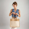 Large Easy-Print Jute Bag