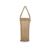 Button-Closure Jute Tote