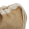 Jute Drawstring Backpack