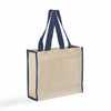 Color-Trim Canvas Tote