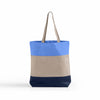 Tri-Color Canvas Tote