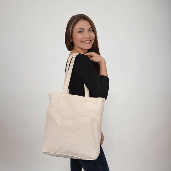 Organic Over-the-Shoulder Cotton Tote