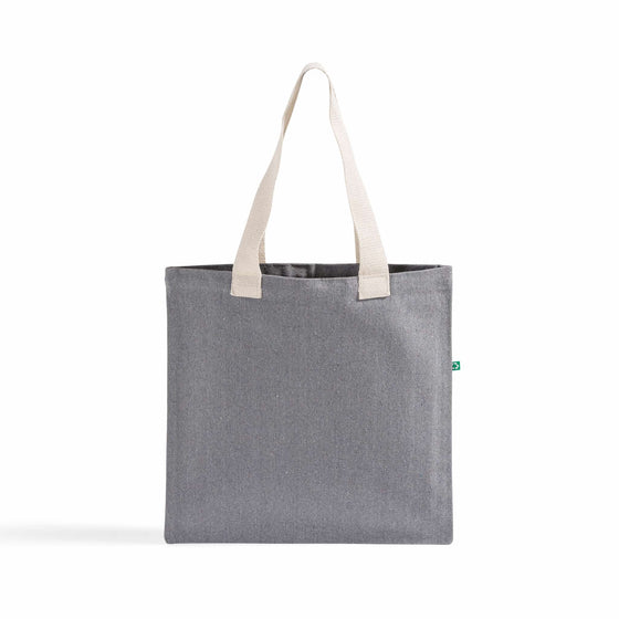 Recycled Canvas Trendy Flat Tote