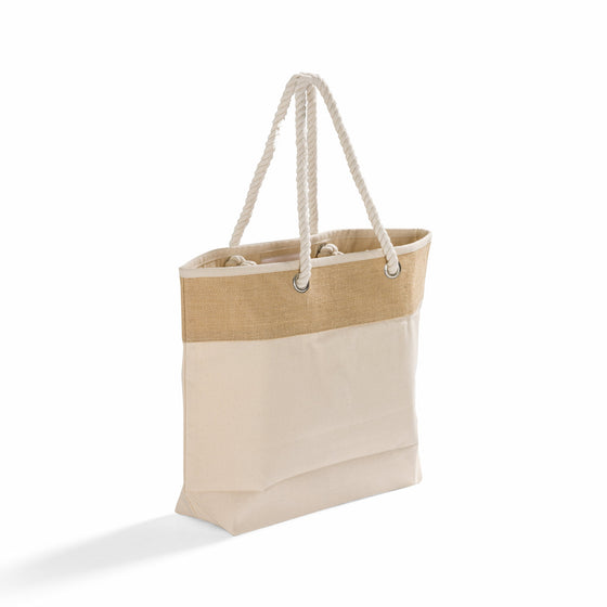 Fancy Canvas Rope Tote