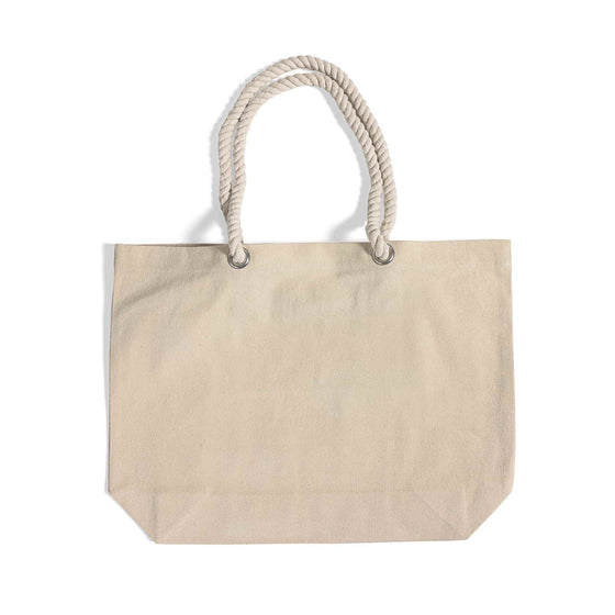 Rope Handle Beach Tote