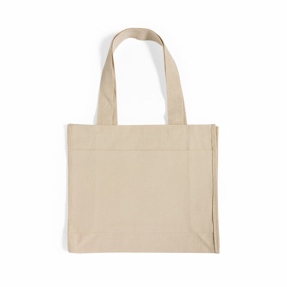 Color-Trim Canvas Tote