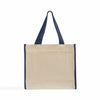 Color-Trim Canvas Tote