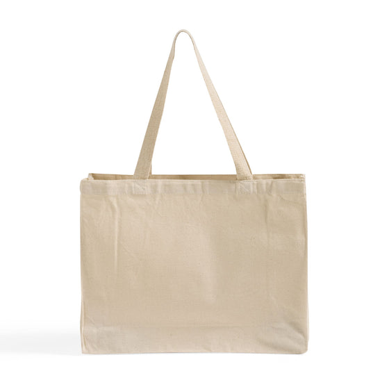 Horizontal Canvas Tote