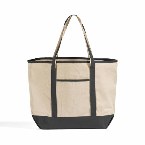 Jumbo Deluxe Canvas Tote