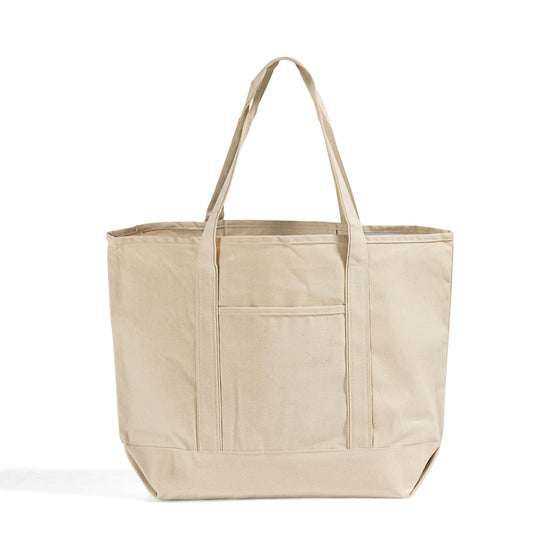 Jumbo Deluxe Canvas Tote