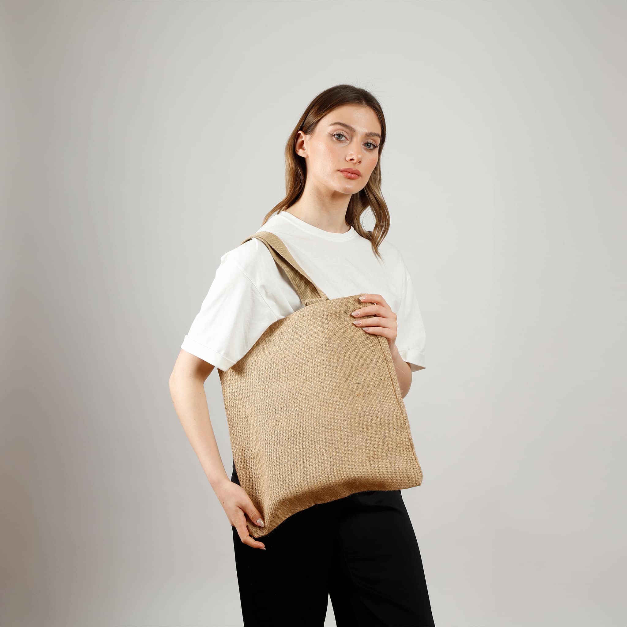 Basic Jute Tote – TBF Bags