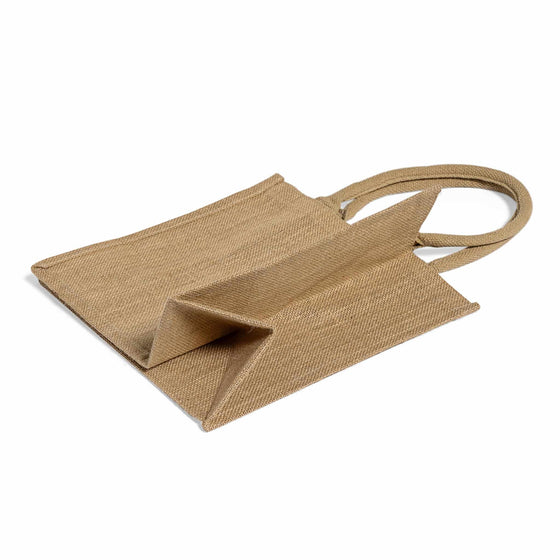 Square Jute Burlap Bag